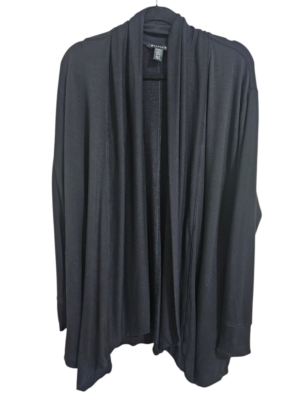 PRANAYAMA Restore Wrap XL Black Open Cardigan - Picture 4 of 11